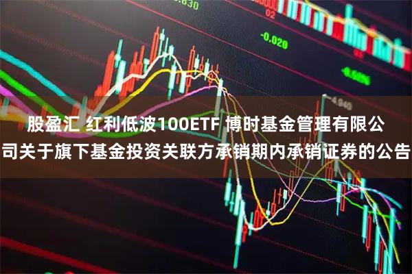股盈汇 红利低波100ETF 博时基金管理有限公司关于旗下基金投资关联方承销期内承销证券的公告